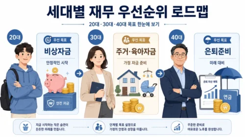 20대 30대 40대 자산관리 로드맵