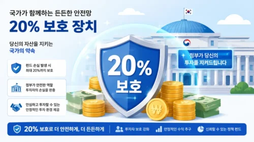 국민성장펀드 손실 20% 정부 방어 구조 설명