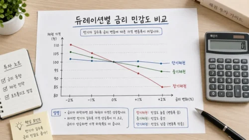 채권 ETF 듀레이션 비교