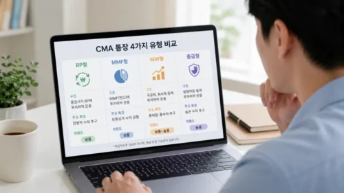 CMA 유형별 비교