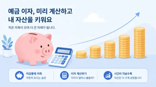 예금 이자 계산 예시 이미지